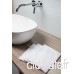 ZOLLNER 10 Gant de Toilette  Coton  Blanc  16x21 cm - B0191JSUNE